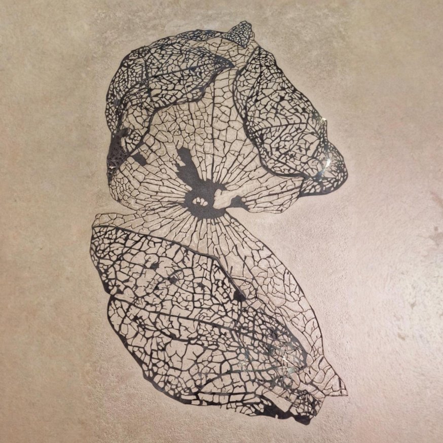 Панно "Ажурное дыхание природы". Коллекция "Skeletonization" (арт. SV101)