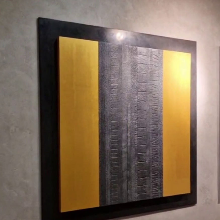 Шаг за шагом: рождение современного панно "Единение текстур"