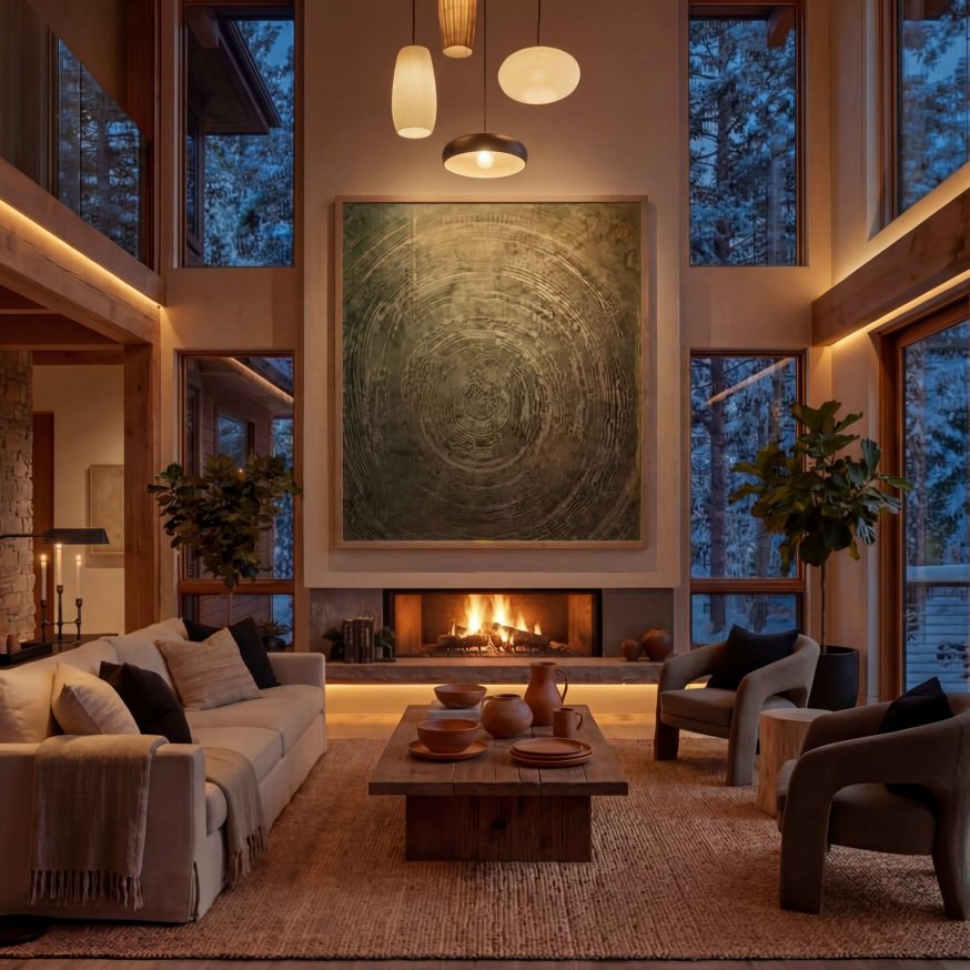 Панно "Окаменелое молчание #3" (арт. SV013)